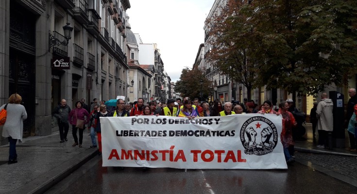 El pasado sábado 20 de octubre, el PCOE acudió a la Manifestación antirrepresiva por los…